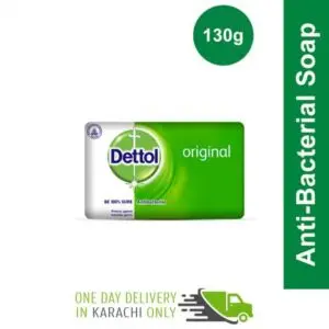 Dettol Anti-Bacterial Soap 130gm Rs85-min