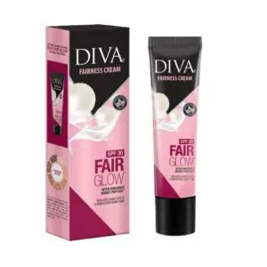 Diva Fair Glow Fairness Cream – 25gm Rs125-min