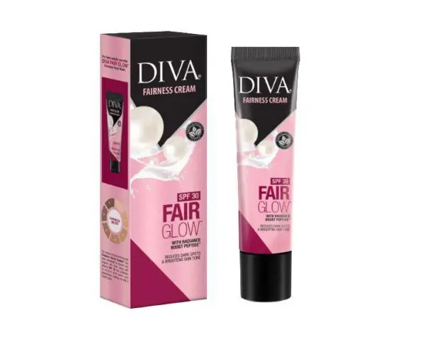 Diva Fair Glow Fairness Cream – 25gm Rs125-min