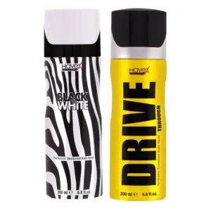 Combo of Havex Black White Drive Bodyspray
