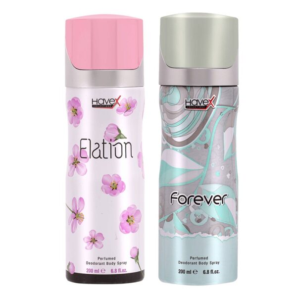 Combo of Havex Elation Forever Bodyspray 200ml