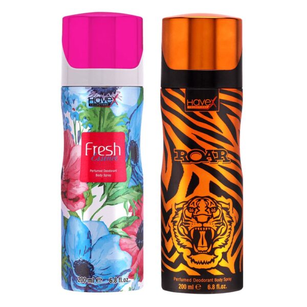 Combo of Havex Fresh Roar Bodyspray 200ml