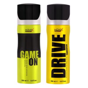 Combo of Havex Gameon Drive Bodyspray 200ml