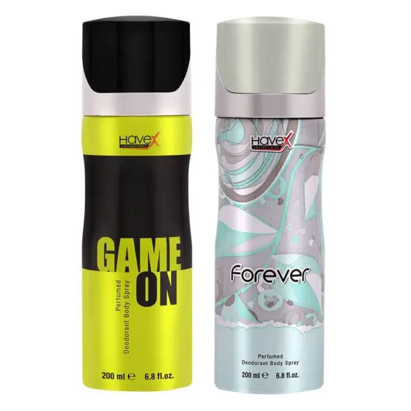 Combo of Havex Gameon Forever Bodyspray 200ml