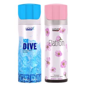 Combo of Havex Ice Dive Elation Bodyspray