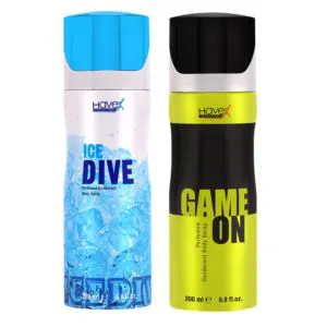 Combo of Havex Ice Dive Gameon Bodyspray