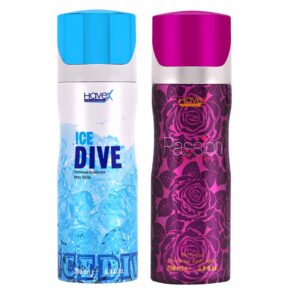 Combo of Havex Ice Dive Passion Bodyspray 200ml