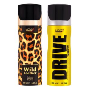 Combo of Havex Wild Leather Drive Bodyspray 200ml