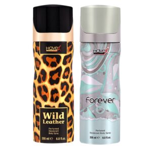Combo of Wild Leather Forever Bodyspray 200ml
