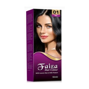 Faiza Hair Color 01 Black 50ml
