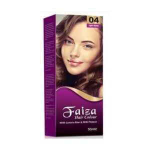 Faiza Hair Color 04 Light Brown 50ml