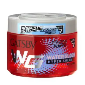 Gatsby Water Gloss Hyper Solid Red Hair Gel 75gm