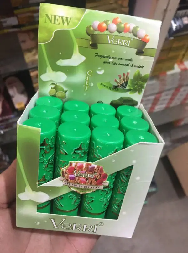 Green Lipstick Dubai Packaging 12Pcs Box