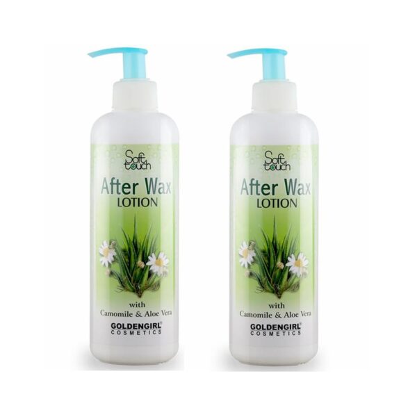 Soft Touch After Wax Lotion Aloe Vera Extract 500ml 2Pcs