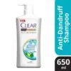 Clear Anti Dandruff Ice Cool Menthol Shampoo 650ml