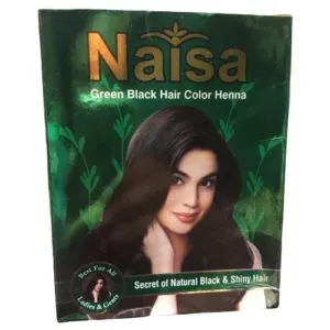 Naisa Green Black Color Henna Mehindi