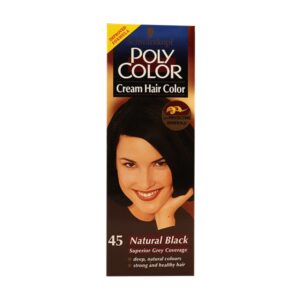 Poly Color Hair Color 45N Black Tube 45ml