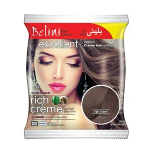 Belini Hair Color Light Brown Sachet