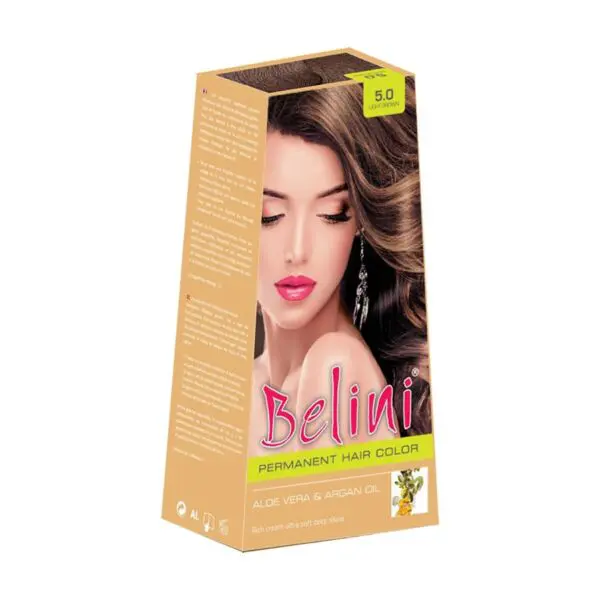 Belini Light Brown Hair Color 50ml Tube