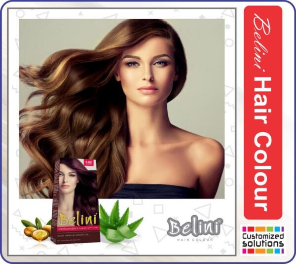 Belini Permanent Hair Colour 5.62 for Men & Women