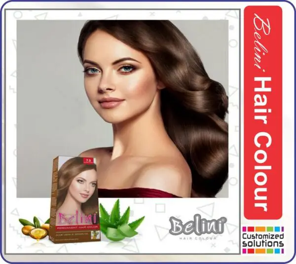 Belini Permanent Hair Colour 7.3 for Men & Women