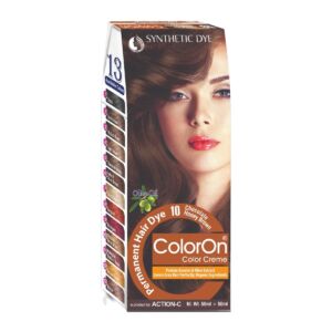 Coloron Permanent Hair Dye #10 (Chocolate Honey Brown)