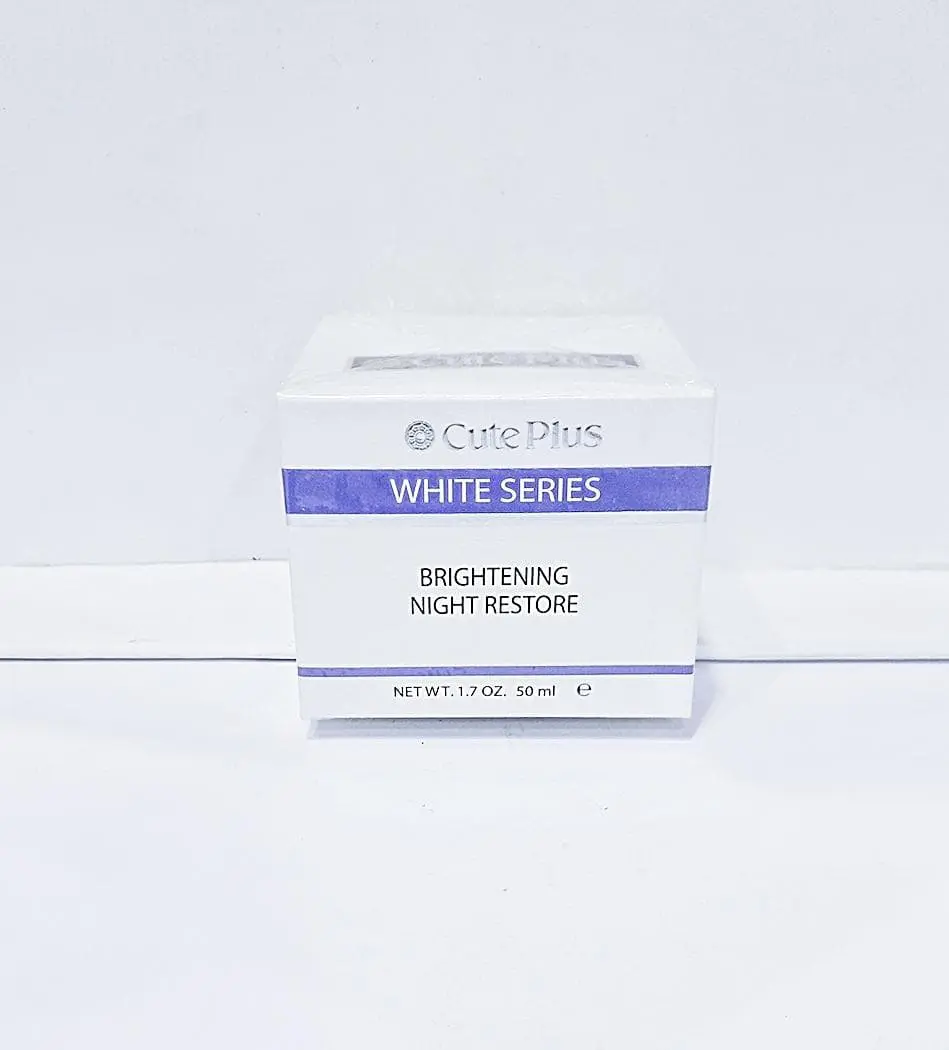 Cute Plus White Series Night Cream - Night Whitening Cream 
