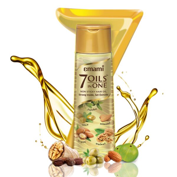 Emami 7-Oils Damage Control Hair Oil (200ml)
