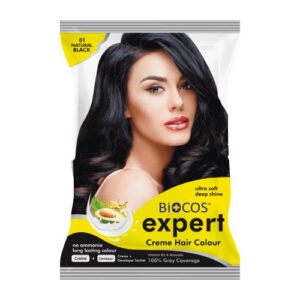 Biocos Hair Color Sachet Natural Black