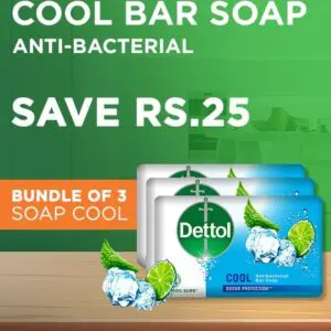 Dettol Antibacterial Soap 3Pcs