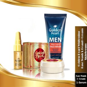 Golden Pearl Beauty Cream With Men Face Wash & Serum