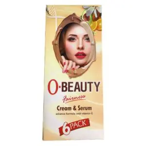 O Beauty Fairness Cream & Serum 30gm 6Pcs