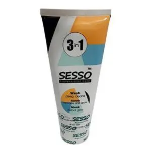 Sesso 3in1 FaceWash Scrub & Mask 150ml
