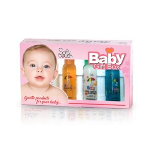 Soft Touch Baby Gift Box Small 4 Items