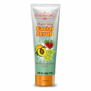 Soft Touch Moisturizing Facial Scrub with Peach, Strawberry, and Kiwi 120ml