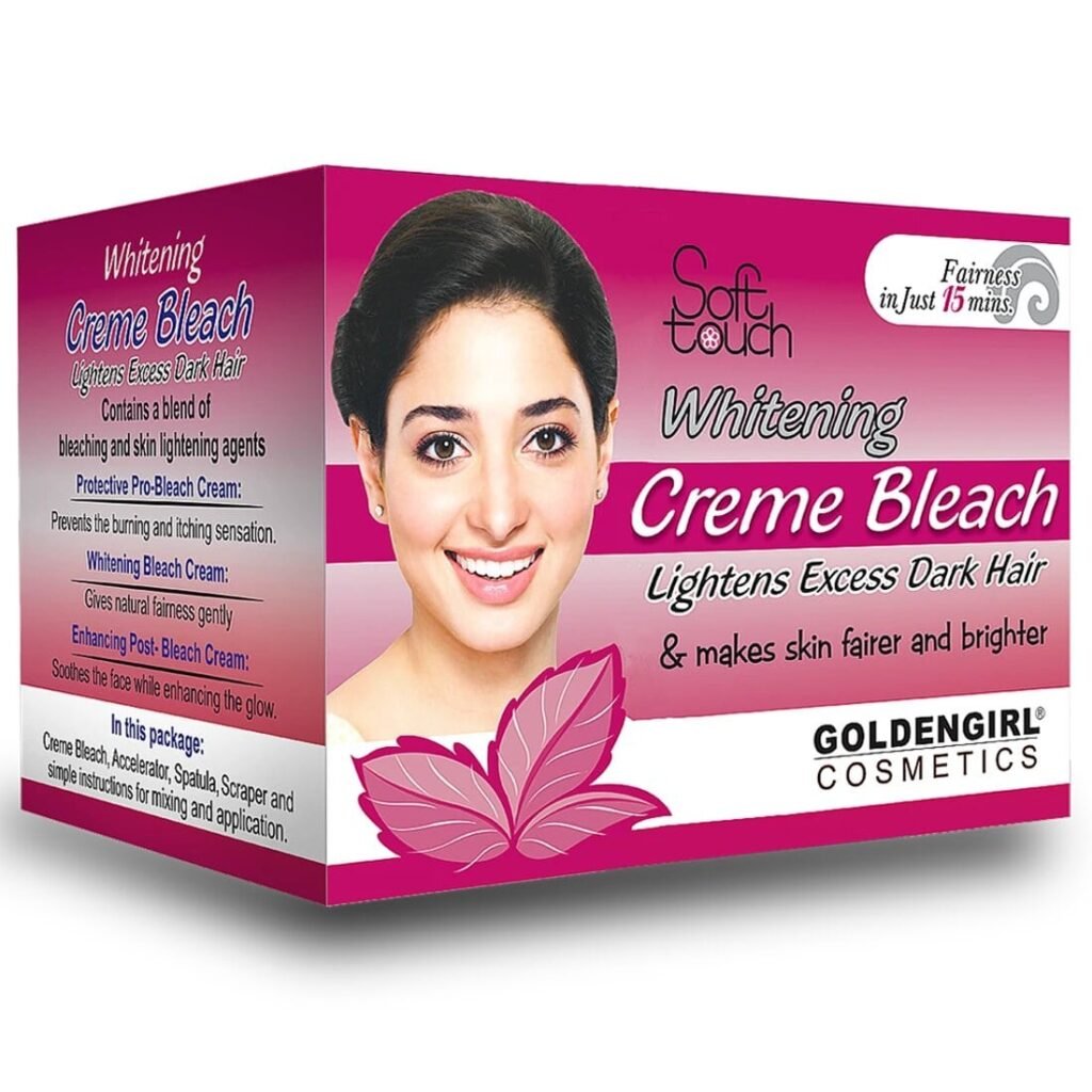 Soft Touch Whitening Creme Bleach Jumbo (500gm) Trynow.pk