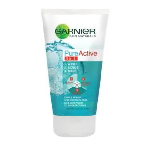 Garnier Pure Active Face Wash 60ml 3in1
