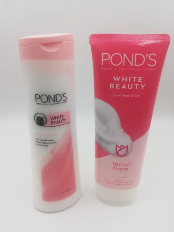 Ponds Cleansing Milk With Face Wash Combo