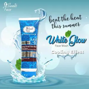 Sweet Face White Glow Cooling Face Wash (90ml)