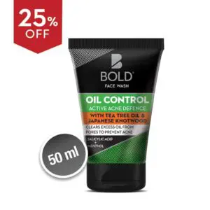 Bold Oil Control Face Wash 50ml
