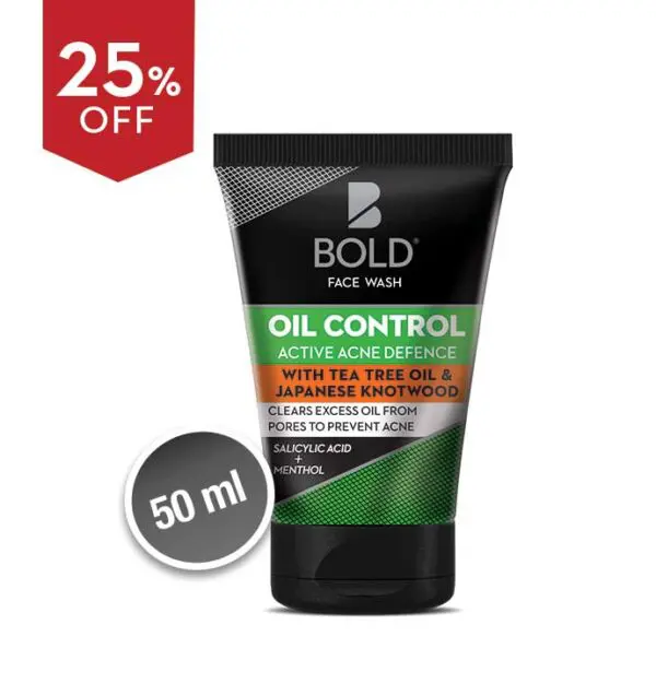 Bold Oil Control Face Wash 50ml