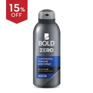 Bold Zero Body Spray Aqua 120ml