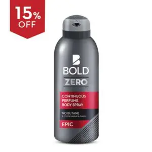 Bold Zero Body Spray Epic 120ml