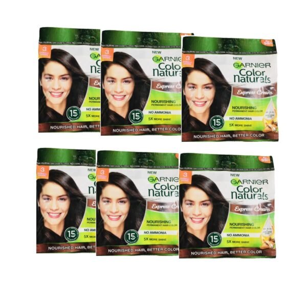 Garnier Color Naturals Sachet Black Pack of 6