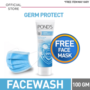 Ponds Germ Protect Face Wash 100gm With Free Face Mask