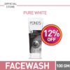 Ponds Pure White Face Wash 100gm