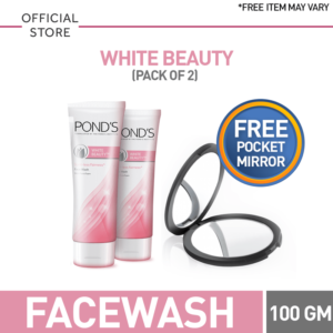 Ponds White Beauty Face Wash 100gm Pack of 2