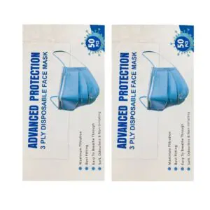 Advanced Protection Face Mask 50Pcs Pack of 2