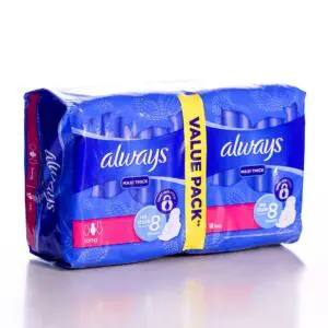 Always Maxi Thick Value Pack 18PCS