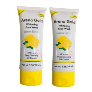 Arena Gold Lemon Face Wash 100ml Pack of 2